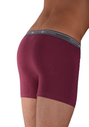 SMALL Mens Punto Blanco Basics Short Boxer Burgundy 53438 Pu19