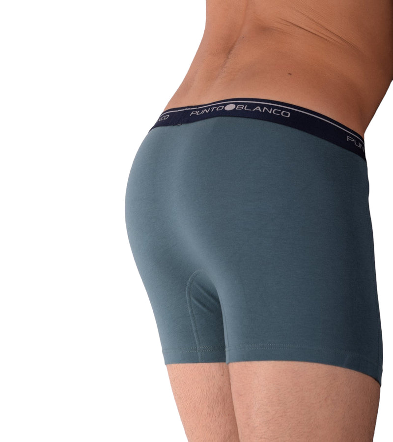 SMALL Mens Punto Blanco Basics Short Boxer Emerald 53438 Pu13