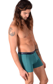 SMALL Mens Punto Blanco Basics Short Boxer Green 53438 Pu29