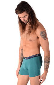 SMALL Mens Punto Blanco Basics Short Boxer Green 53438 Pu29