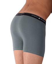SMALL Mens Punto Blanco Basics Short Boxer Pale Green 53438 Pu7