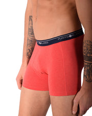 SMALL Mens Punto Blanco Basics Short Boxer Red 53438 Pu9