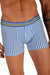 SMALL Mens Punto Blanco Boxer Blue Stripe 33022-169 S 40