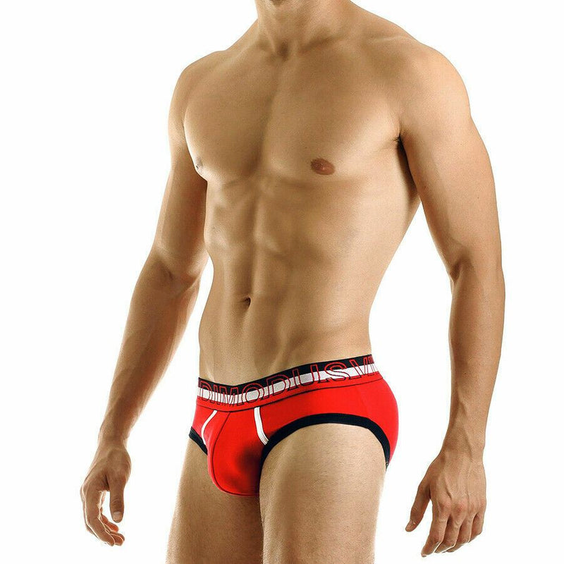 SMALL Modus Vivendi Brief TNT Cotton Briefs Slip Red 05011 20