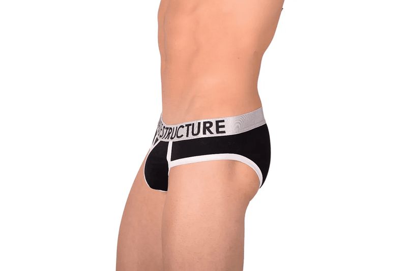 SMALL Private Structure Platinum Black Brief 7 - 555