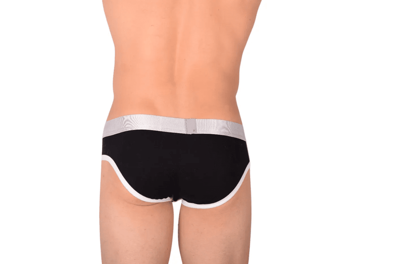 SMALL Private Structure Platinum Black Brief 7 - 557