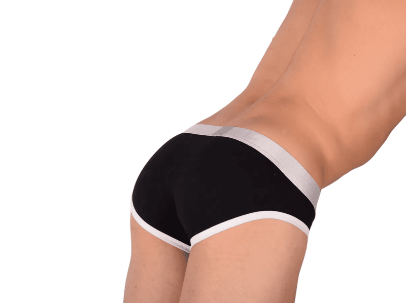 SMALL Private Structure Platinum Black Brief 7 - 553