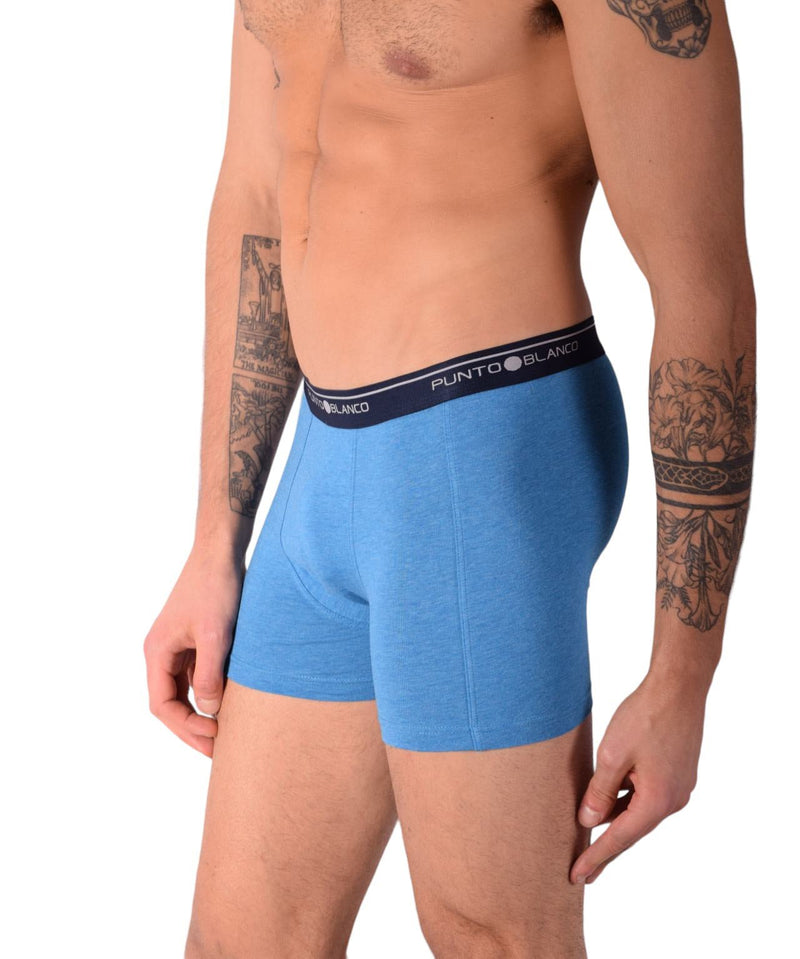 Small Punto Blanco Basics Short Boxer Blue 53438 Pu105