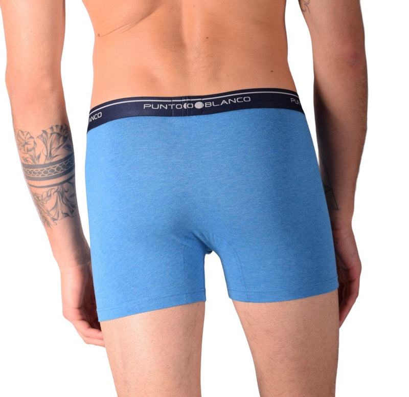 Small Punto Blanco Basics Short Boxer Blue 53438 Pu103