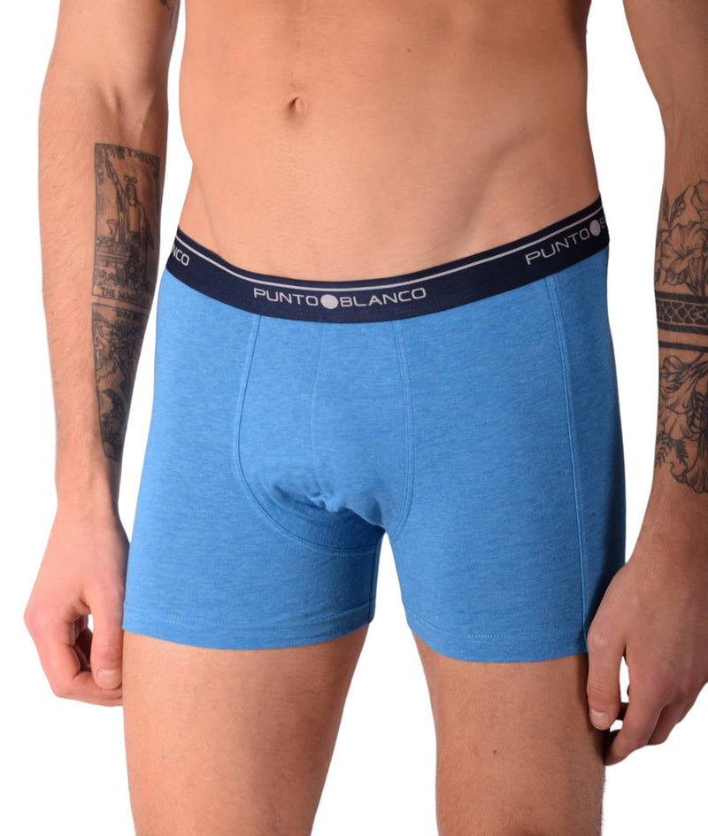 Small Punto Blanco Basics Short Boxer Blue 53438 Pu106