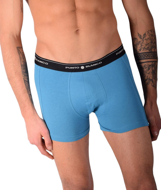 Small Punto Blanco Basics Short Boxer Blue 53438 Pu161