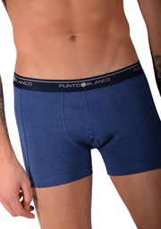 Small Punto Blanco Basics Short Boxer Blue 53438 Pu186