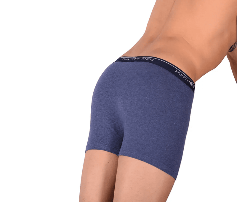 Small Punto Blanco Basics Short Boxer Blue 53438 Pu189