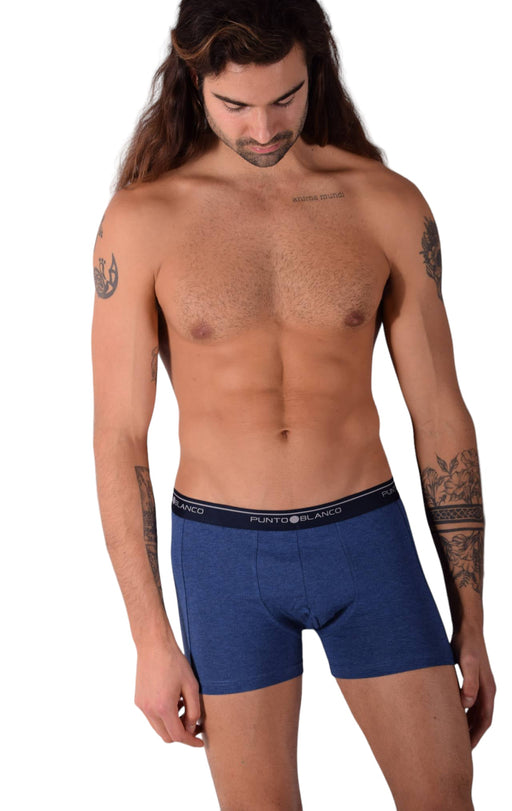Small Punto Blanco Basics Short Boxer Blue 53438 Pu181
