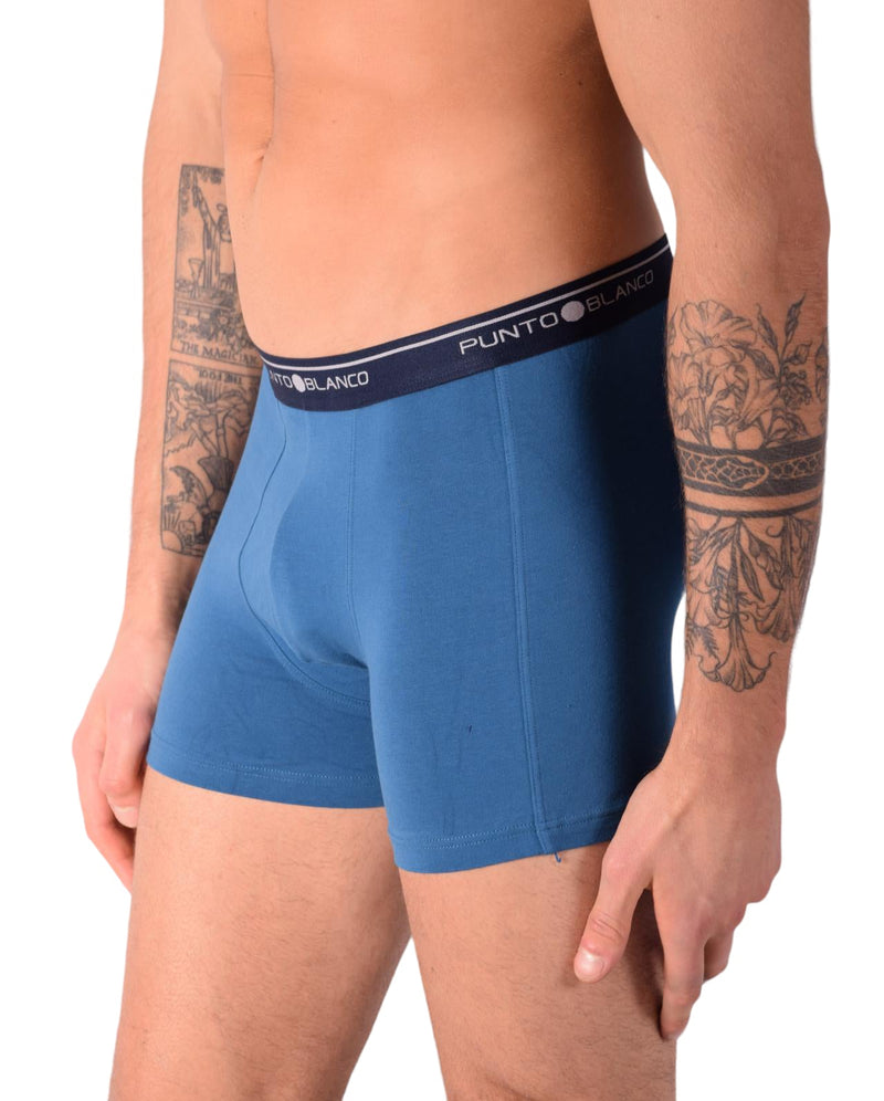 Small Punto Blanco Basics Short Boxer Blue 53438 Pu205