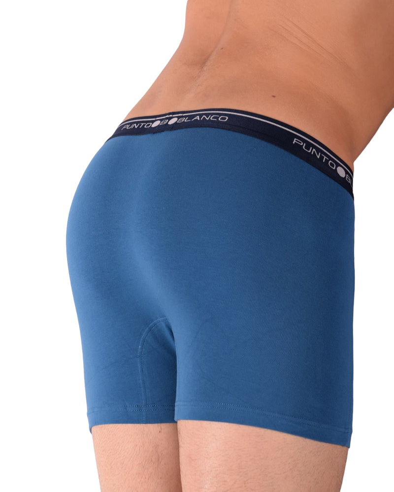 Small Punto Blanco Basics Short Boxer Blue 53438 Pu252