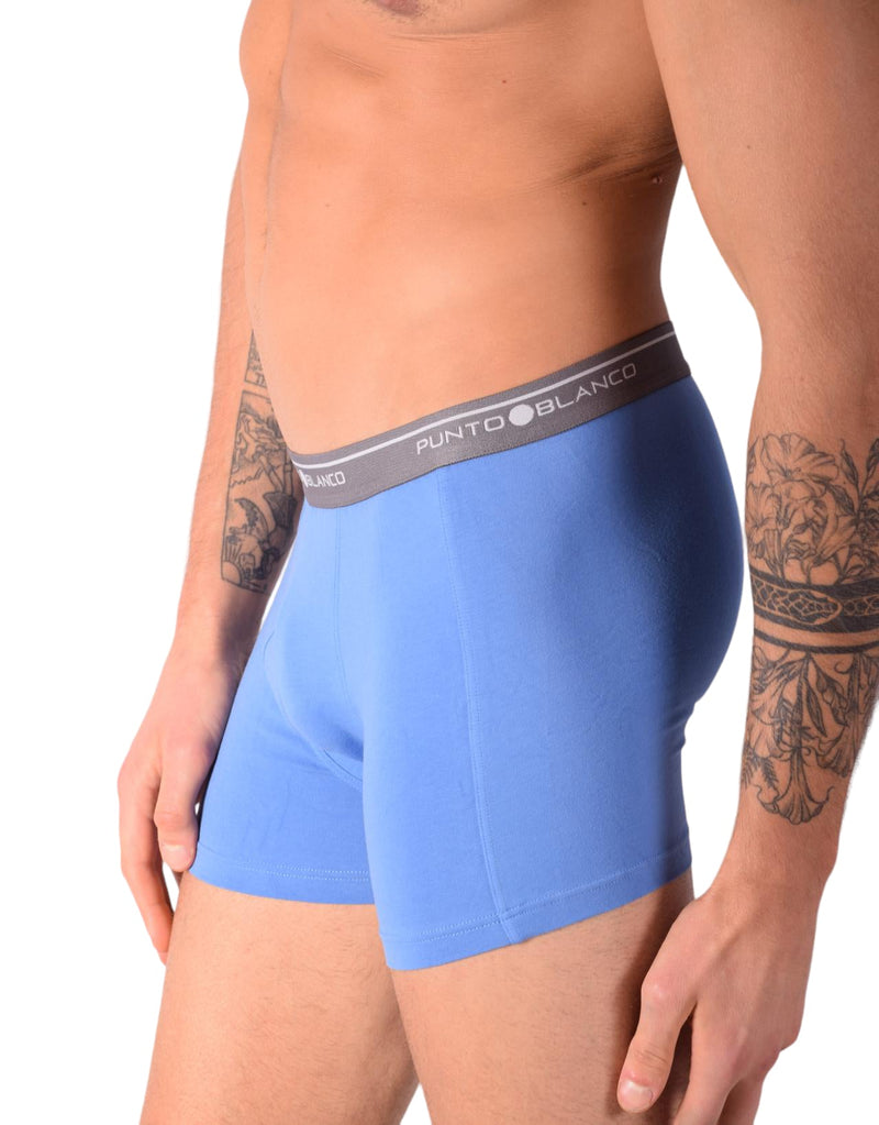 Small Punto Blanco Basics Short Boxer Blue 53438 Pu285