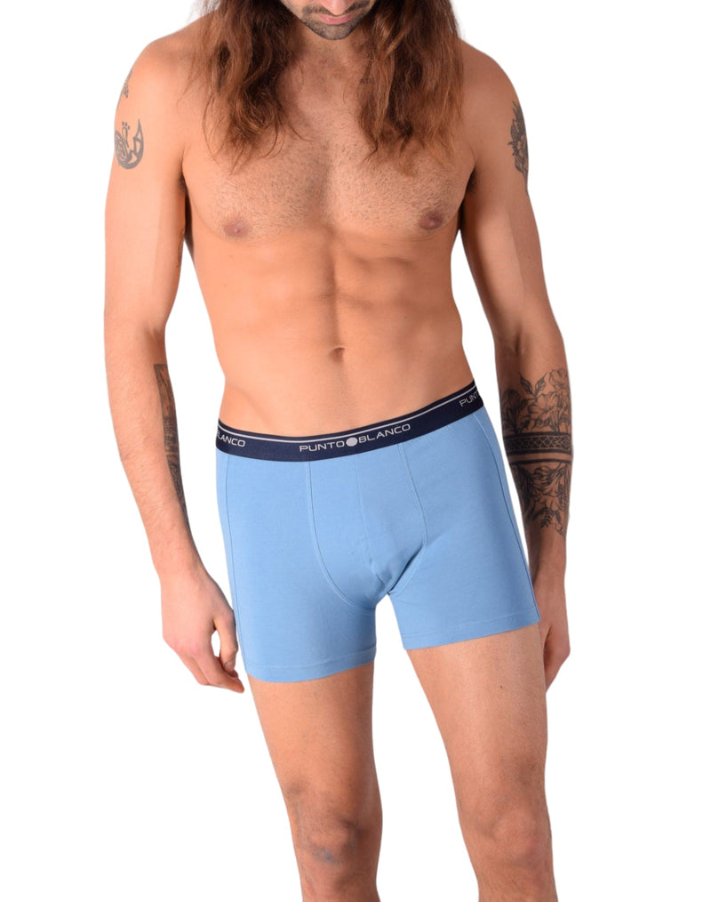 Small Punto Blanco Basics Short Boxer Blue 53438 Pu346