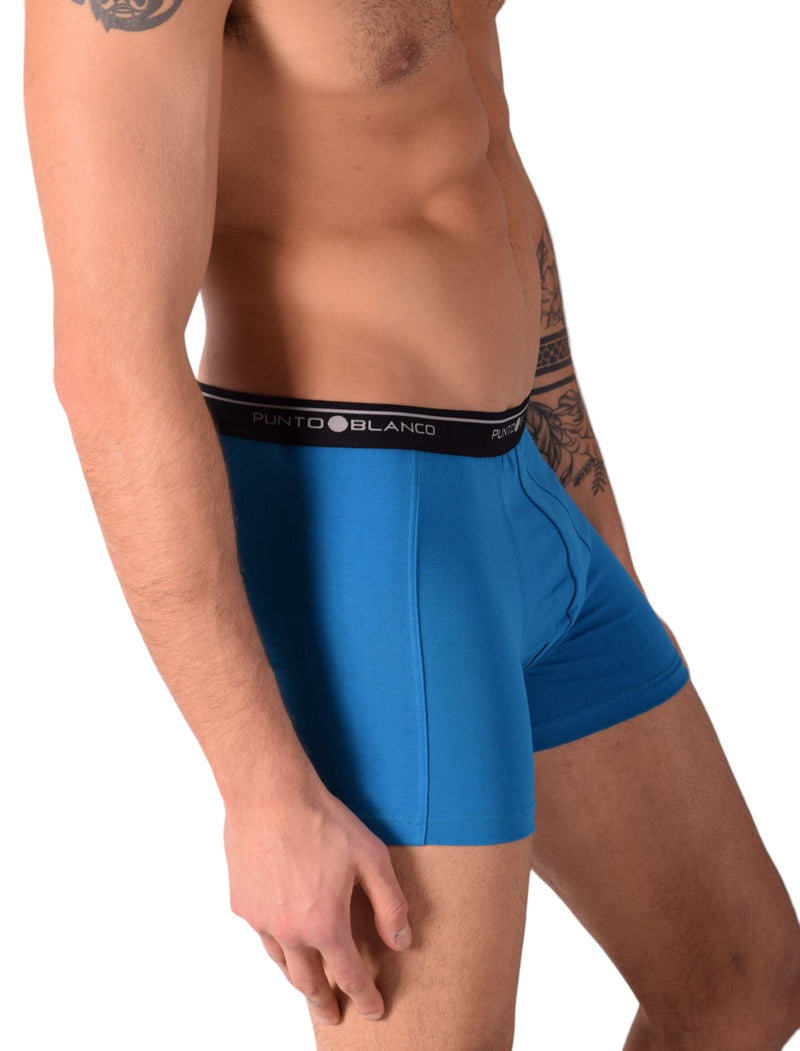 Small Punto Blanco Basics Short Boxer Blue 53438 Pu8
