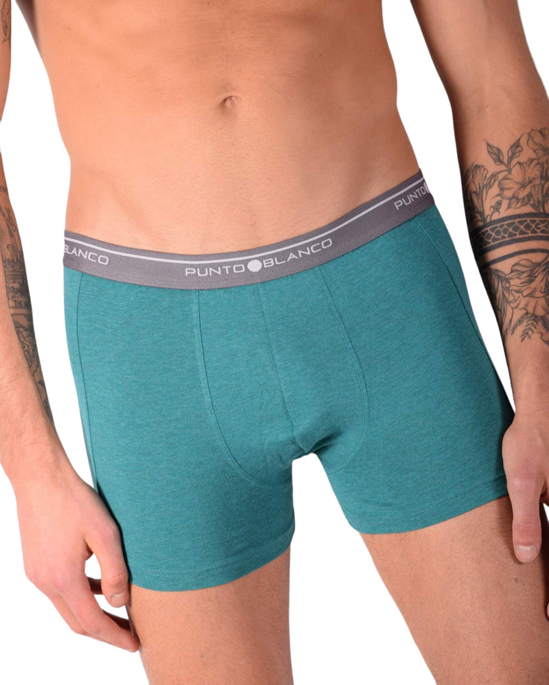 SMALL Punto Blanco Basics Short Boxer Green 53438 Pu456