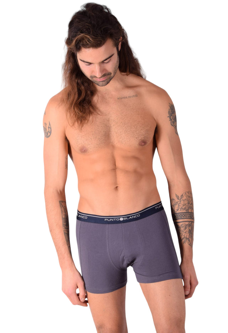 SMALL Punto Blanco Basics Short Boxer Grey 53438 Pu317