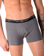 SMALL Punto Blanco Basics Short Boxer Grey 53438 Pu396