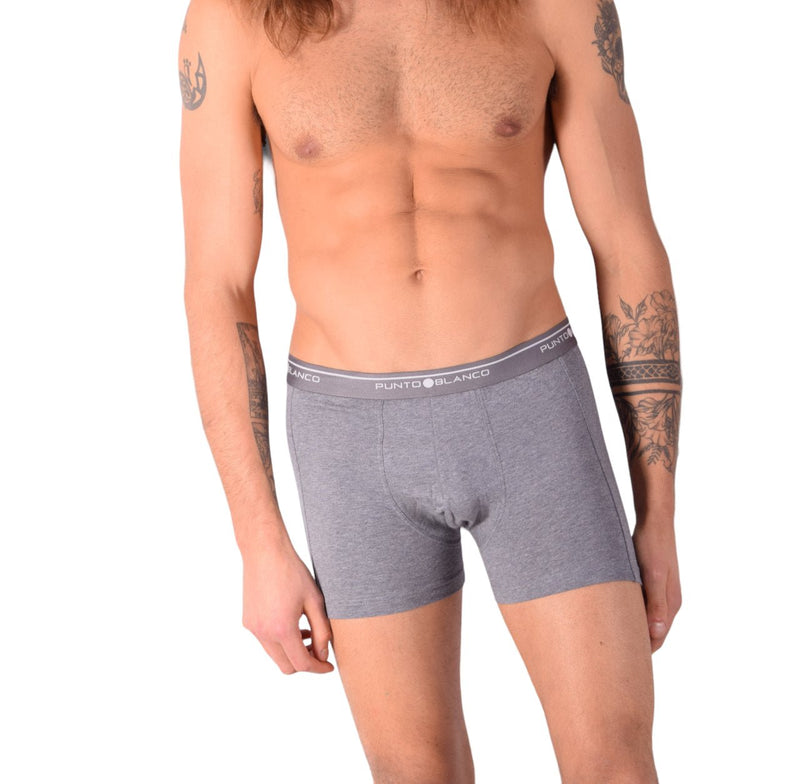 SMALL Punto Blanco Basics Short Boxer Grey 53438 Pu417