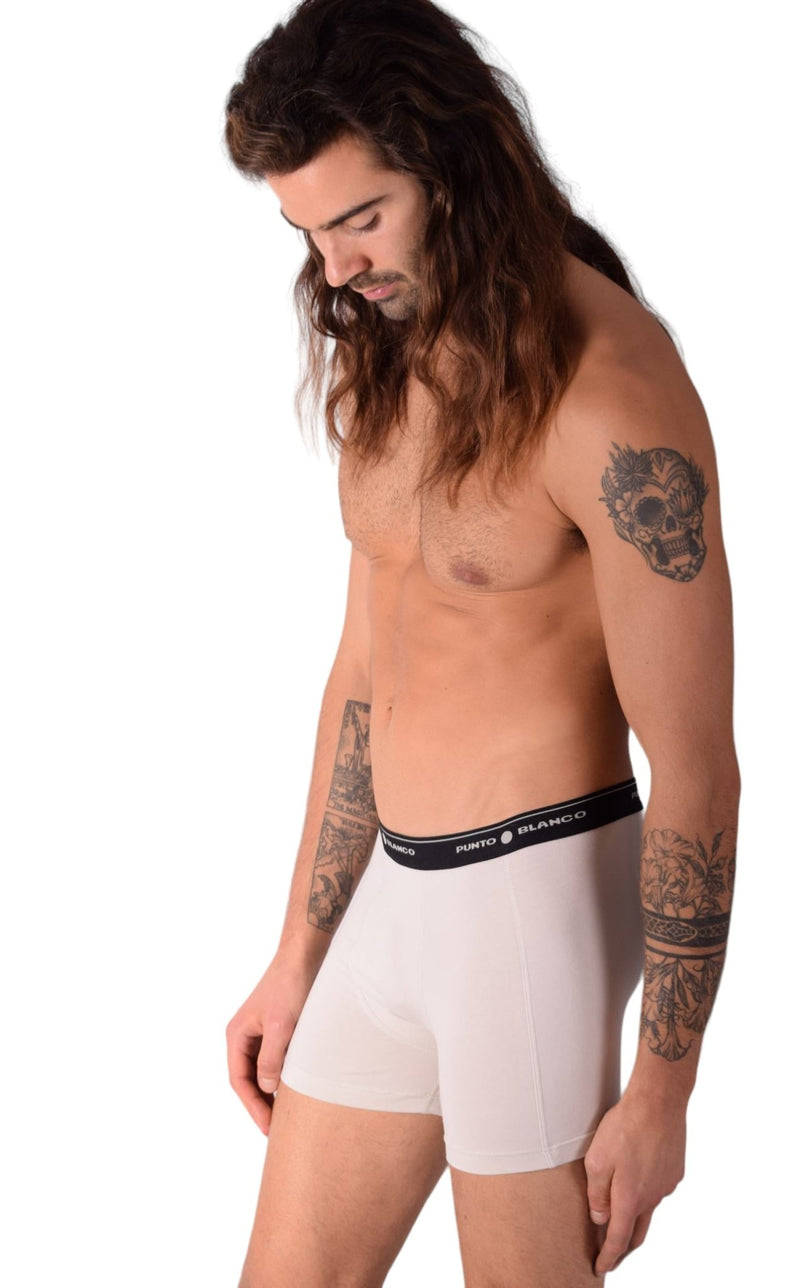 Small Punto Blanco Basics Short Boxer Half White 53438 Pu155