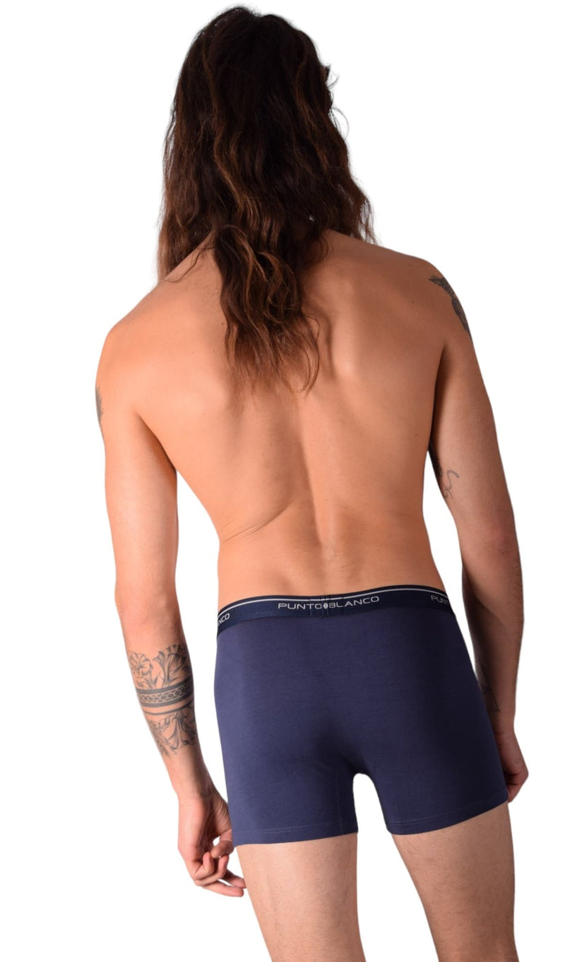 SMALL Punto Blanco Basics Short Boxer Navy 53438 Pu142
