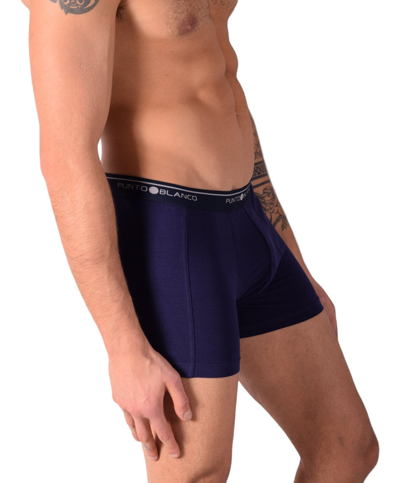 SMALL Punto Blanco Basics Short Boxer Navy 53438 Pu5