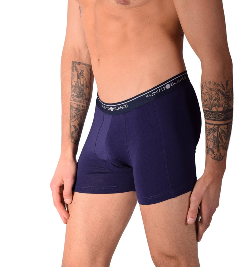 SMALL Punto Blanco Basics Short Boxer Navy 53438 Pu54