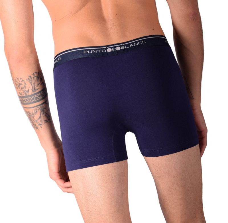 SMALL Punto Blanco Basics Short Boxer Navy 53438 Pu53