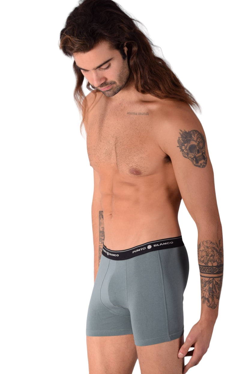 Small Punto Blanco Basics Short Boxer Pale Green 53438 Pu74