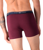 SMALL Punto Blanco Basics Short Boxer Wine 53438 Pu37