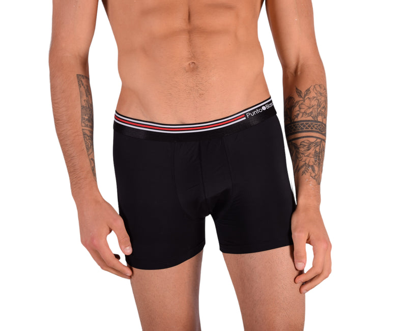 Small Punto Blanco Classic Polyamide boxer Black 33027-40 090 Tab