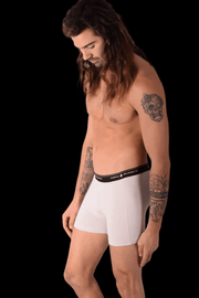 Small PUNTO BLANCO Cotton Stretch Boxer Basix White 53129 TAB 26