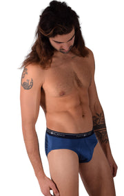 Small Punto Blanco Small Briefs Basix 53489 - 10 Blue P104