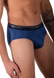 Small Punto Blanco Small Briefs Basix 53489 - 10 Blue P103