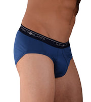 Small Punto Blanco Small Briefs Basix 53489 - 10 Blue P101