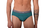 Small Punto Blanco Small Briefs Basix 53489 - 10 Green P137