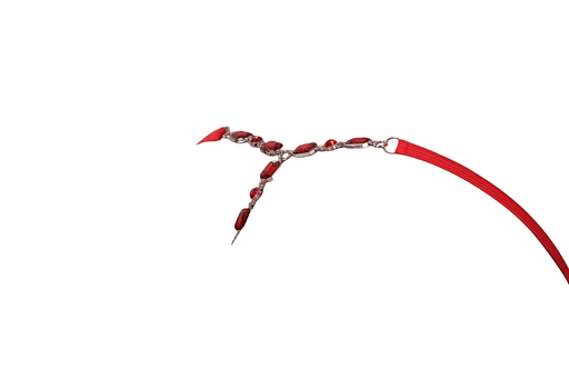 SMALL SMU Hot String Red Ruby color stones MX10 1005761