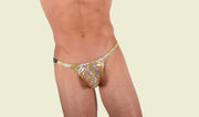 Small SMU Mens Flash Thong Gold flash 33454 MX111