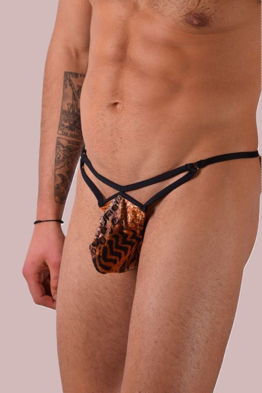 Small SMU Mens Swim Tanning Underwear String 34131 SX041