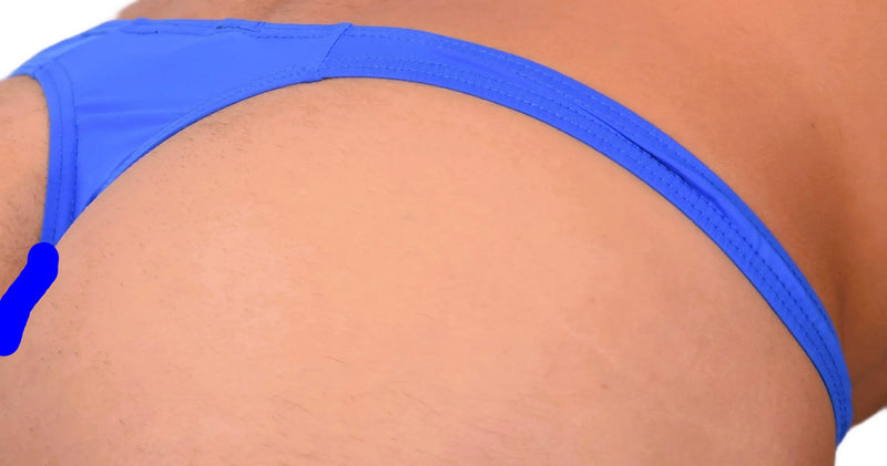 Small SMU Sensual Blue Thong 33619 MX146