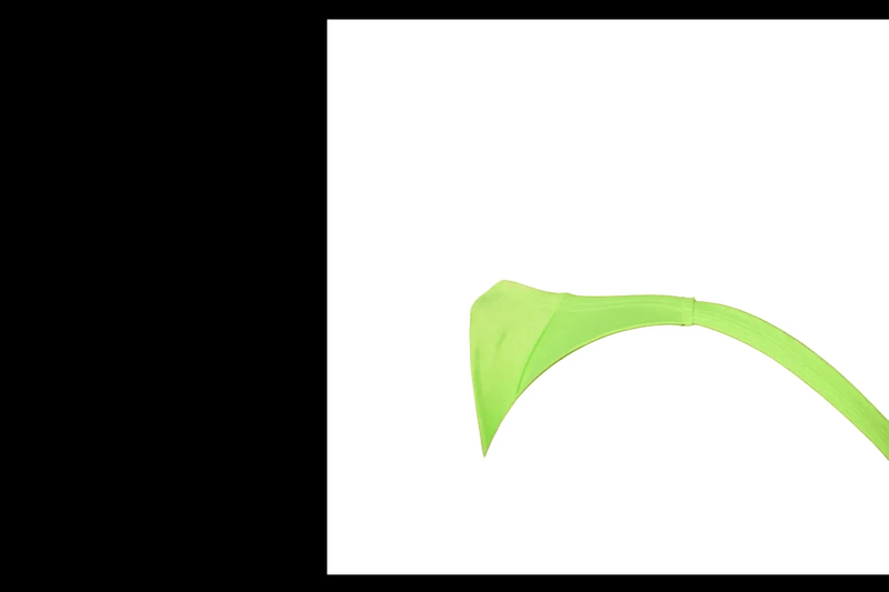 Small SMU Swim Tanning Wear Thong Lime SX 1006116