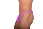 Small SMU Swim Thongs Tanning Thong in Purple SX 1006123
