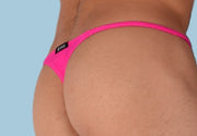 Small SMU Thong Super Sexy O - Ring Pink 34144 SX056