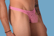 Small SMU Underwear Hand Knitted Thong 33322 MX117