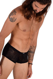 SMU Aristocrat Lace Sheer Mini boxer Black 100705 H53