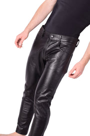 SMU back to front Zip Quick Access Cow Hide Lined Pants 29/31w CH30